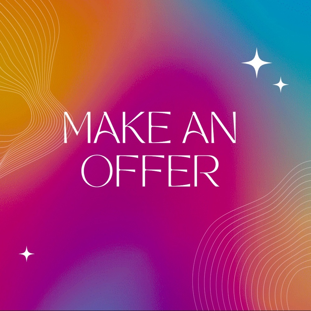 Make an offer on anything!